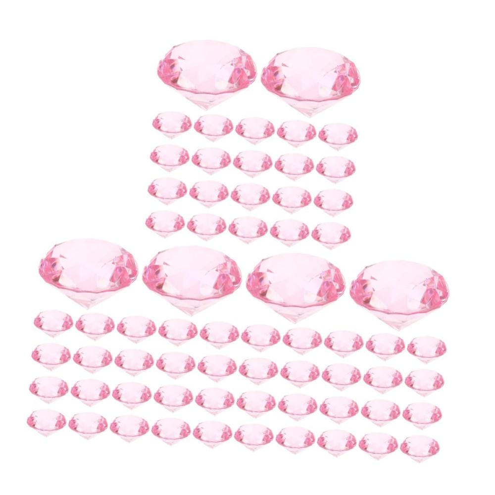 Premium Granulat-Füllstoffe 3er Set künstliche Diamant-Vasenfüllungen - Dekorative Edelsteine für stilvolle Vasendeko und Juwelenschmuck - Nicht poröses Design für ansprechende Wohnraumgestaltung