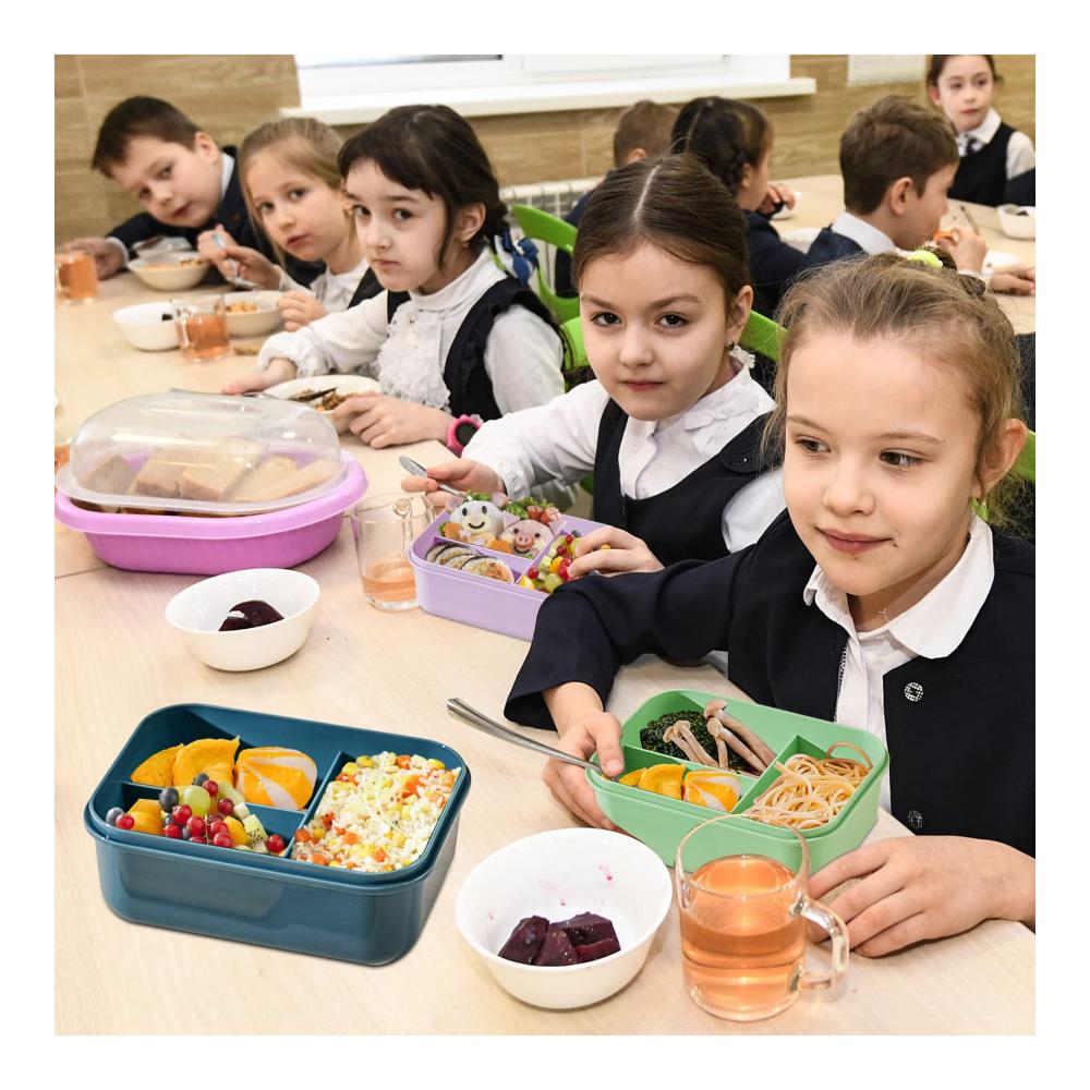 Entdecken Sie die Vielfalt 1250ml Bento Box für Kinder und Erwachsene – Praktische Lunchbox mit Fächern Besteck und Mikrowellen-Spülmaschinenfreundlichkeit – Perfekte Brotdose für Männer und Frauen