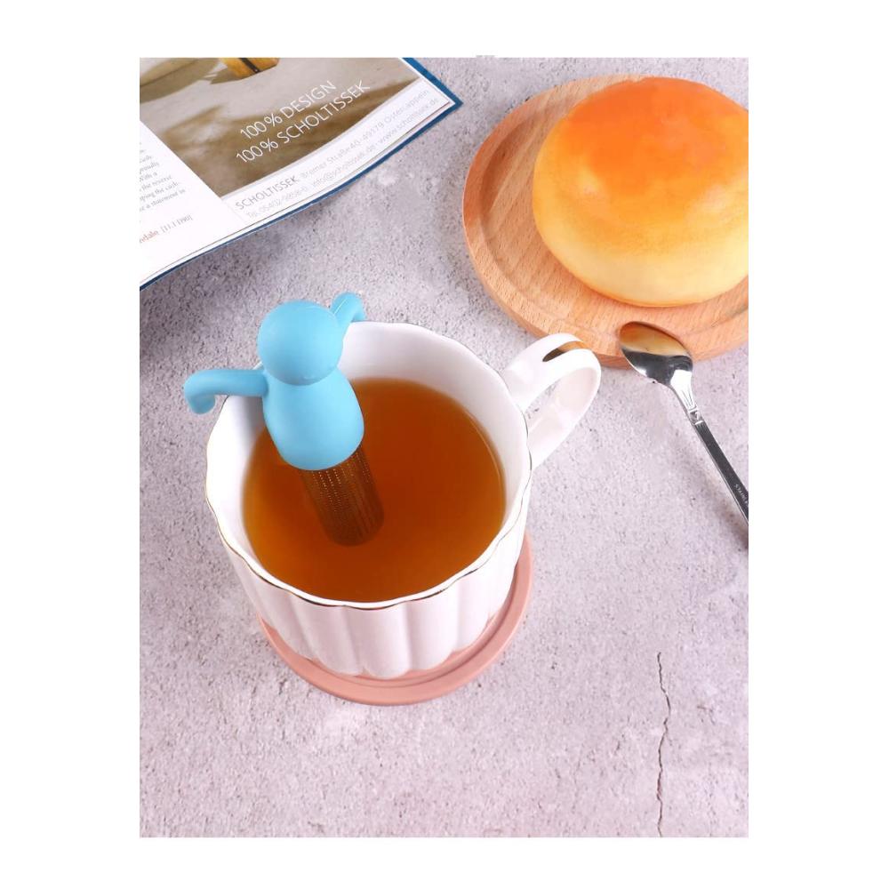 Hochwertige Edelstahl Teefilter - 3er Set Tee-Siebe für losen Tee - Robuste Teesiebe aus Rostfreiem Stahl - Ideal für Teekannen und Gewürztees - Tee-Zubehör für perfekten Gen