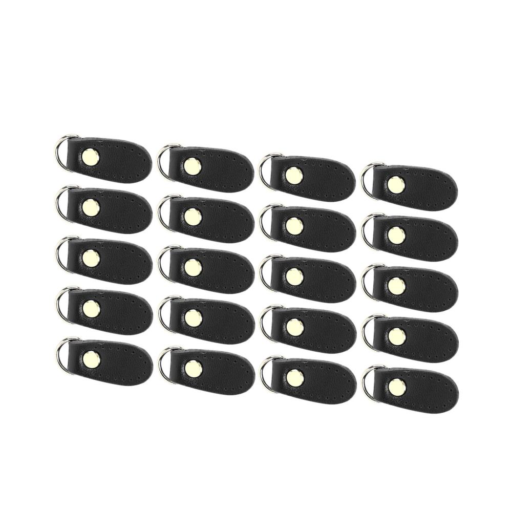 Effektiver Klebstoffentferner für Leder-D-Ringe | 20 Stück DIY-Handtaschen-Zubehör | Entfernt mühelos Kleberückstände | Für perfekte Lederprojekte und Handtaschenherstellung | Präzises Arbeiten ohne Beschädigung (Schwarz