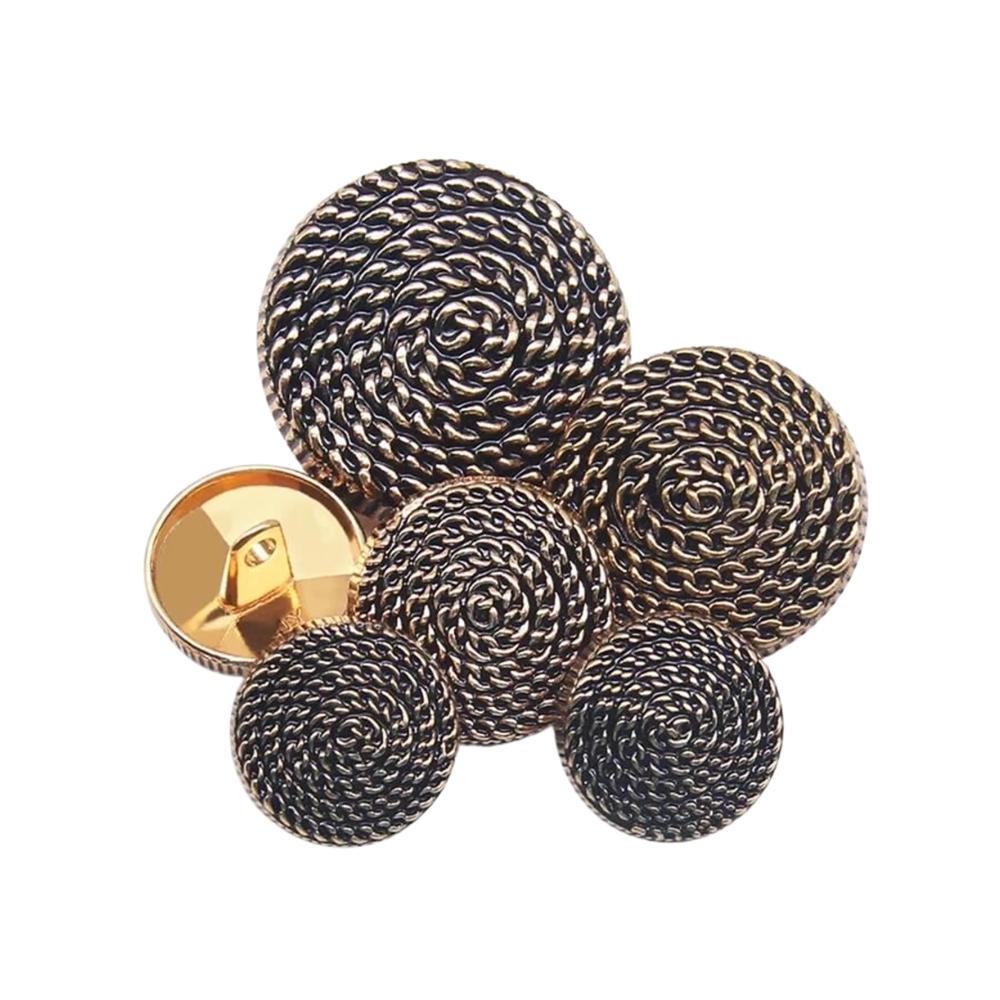 Entdecken Sie den Charme von Retro-Vintage Edle Altgold-Nähknöpfe für stilvolle Damen- und Herrenbekleidung. Perfekt für DIY-Projekte - Einheitsgröße 25mm. Verleihen Sie Ihrem Hemd Mantel und Accessoires einen einzigartigen Touch! Exklusives Design für zeitlose Eleganz