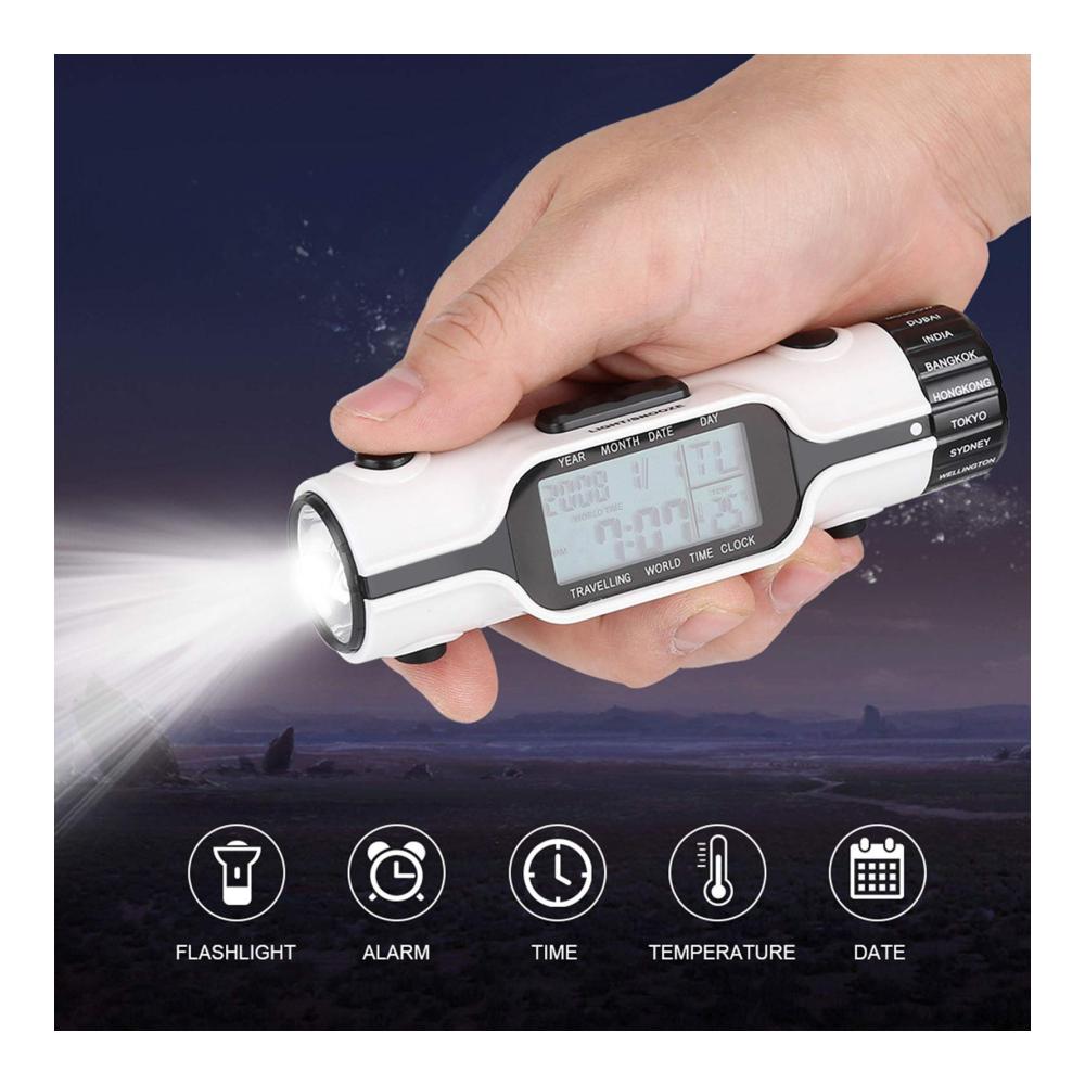 Beginnen Sie Ihren Tag richtig mit unserem innovativen Taschenformat LED-Digital-Wecker. Weltweit einsetzbar leicht und mit 16 Weckmelodien für Ihren perfekten Start. Inklusive Reisewecker und Außenthermometer für unter