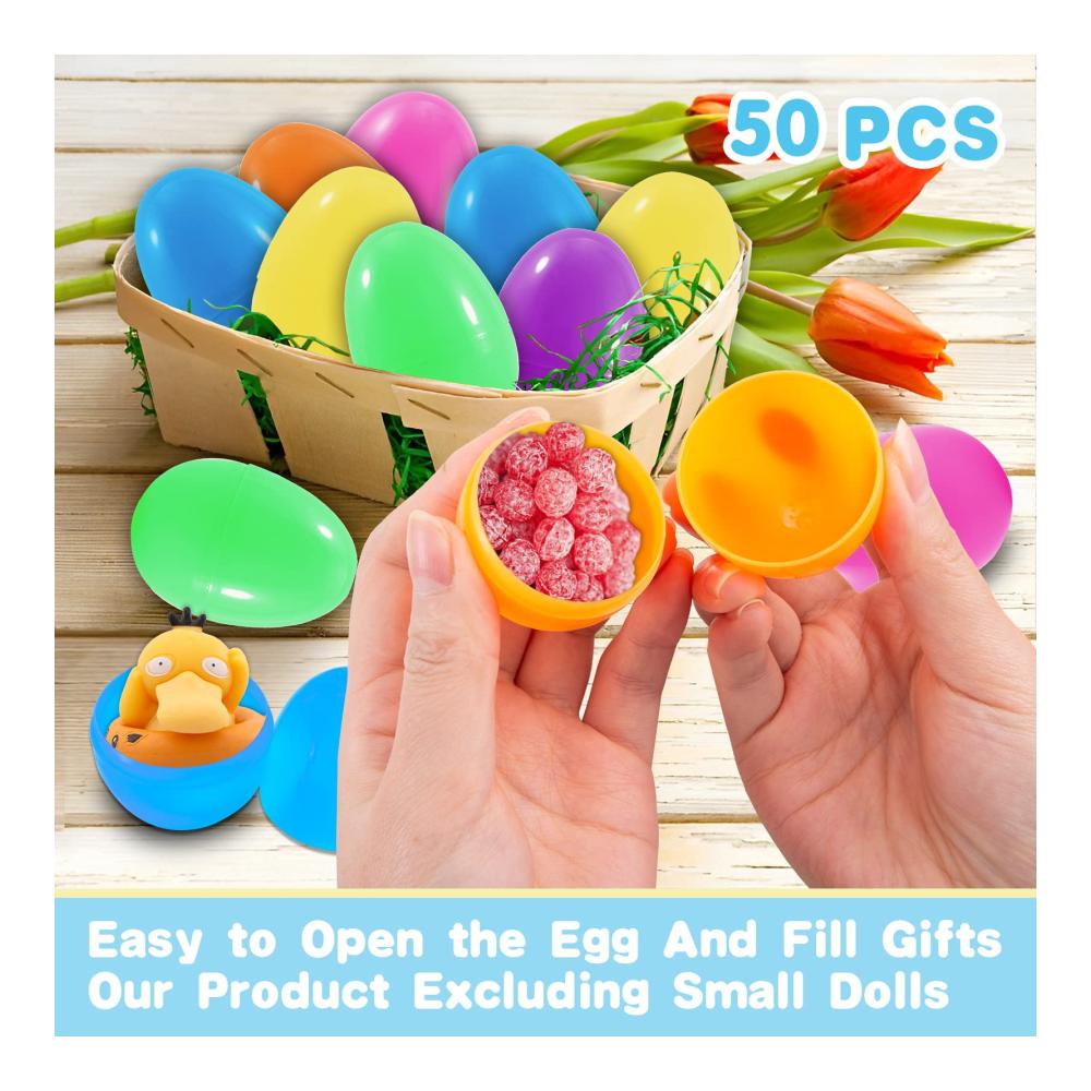 Entdecken Sie müheloses Eierschneiden Hochwertiger Eierschneider für saubere Schnitte - 50 PCS Bunte Ostereier aus robustem Kunststoff für Osterüberraschungen Partys und Geschenke. Perfekt für Ostern Jagd und thematische Fe