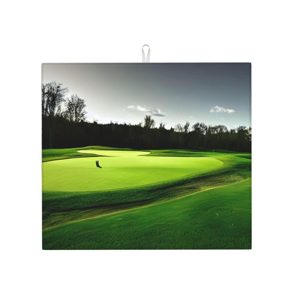 Grüner Golfplatz