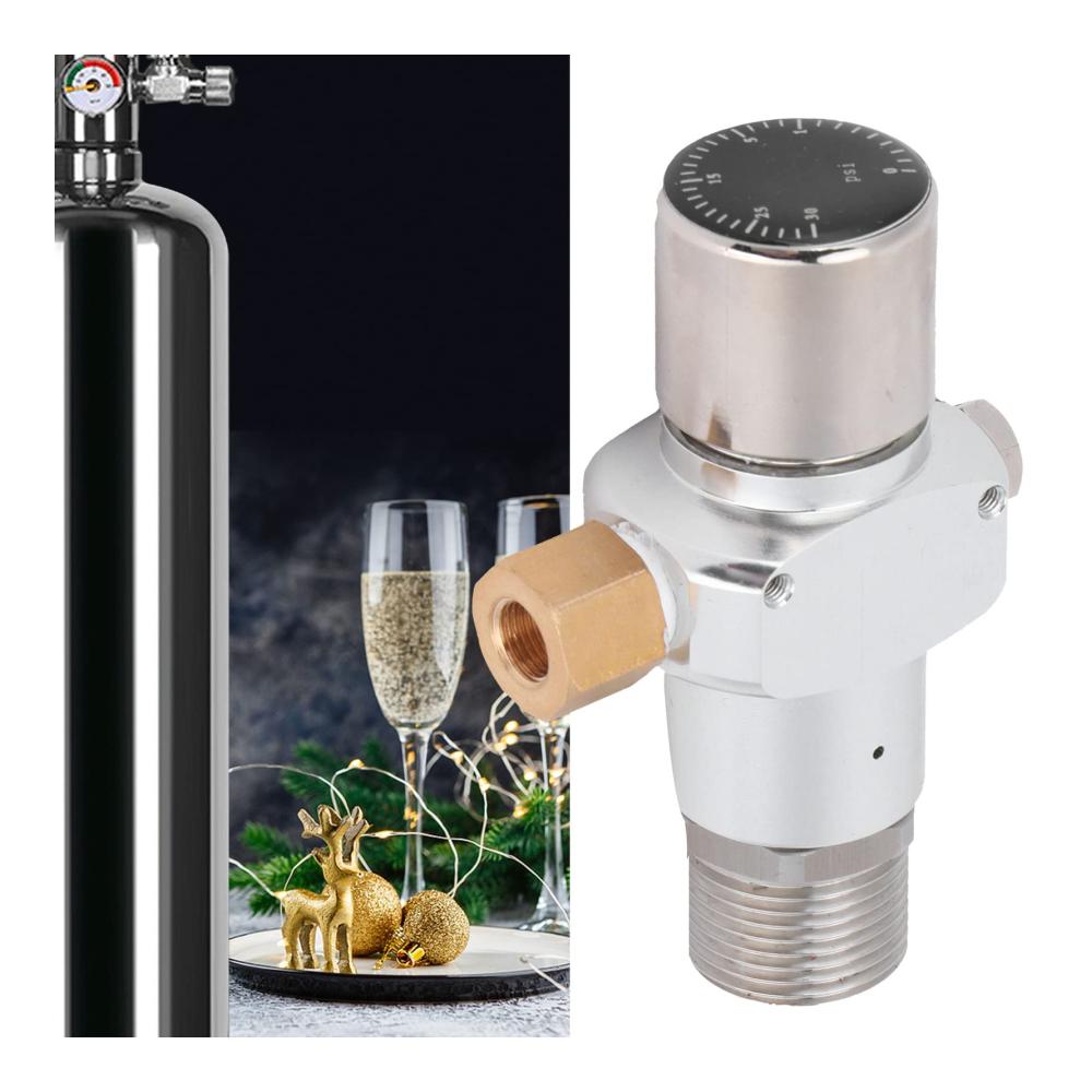 Filterkaffeemaschinen | Tragbares Stickstoff-Ladegerät aus Aluminiumlegierung für hausgebrauten Kaffee | Mit Gasball-Lock-Stickstoffregler |
