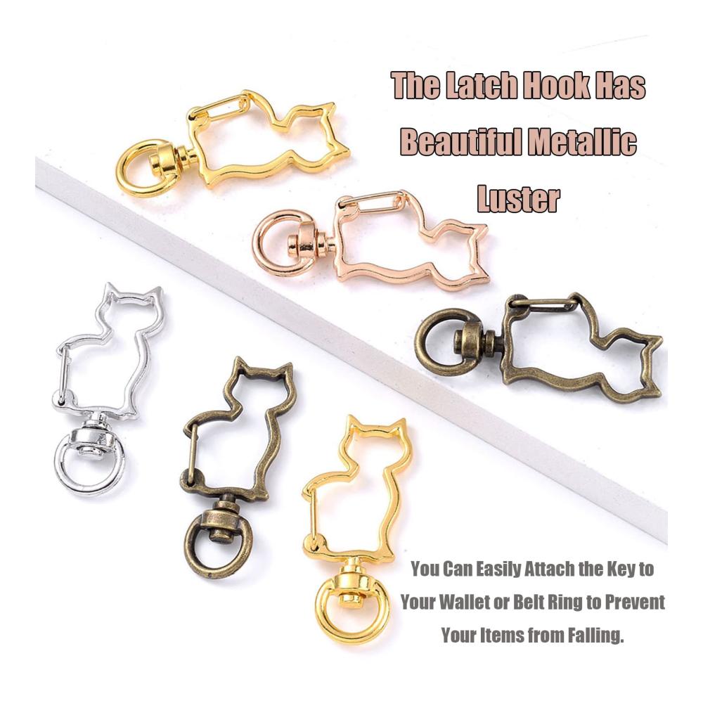 Entdecken Sie 30 Hochwertige Karabinerhaken mit Vielseitigen Schiebeschnallen und Metallwirbeln – Perfekte Verschlüsse für Hummer Swivel Trigger Clips. Abnehmbare Drehverschlüsse in Silber Gold und Pink für Schlüsselanhänger Hängende Handwerksprojekte oder Dekorationen. Erleben Sie Sicherheit und Stil in einem