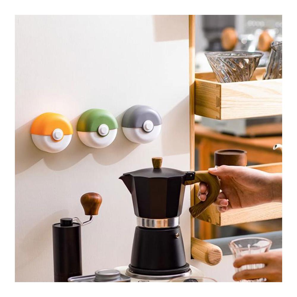 Kaffeefilterbox mit Deckel für Wandmontage - Praktischer Einwegfilter-Aufbewahrungsbehälter - Halter für 51 mm/54 mm/58 mm Kaffeefilter - Organizer für Kaffeefilterpapier - Espresso Zubehör