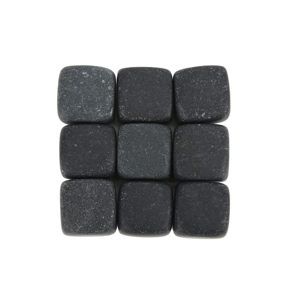 Premium Cocktail-Set mit Basalt-Kühlsteinen | Exklusives Barzubehör für Whiskey Wodka Tequila | Wiederverwendbare Würfel in stilvollem Etui | Perfektes Geschenk für Getränkeliebhaber