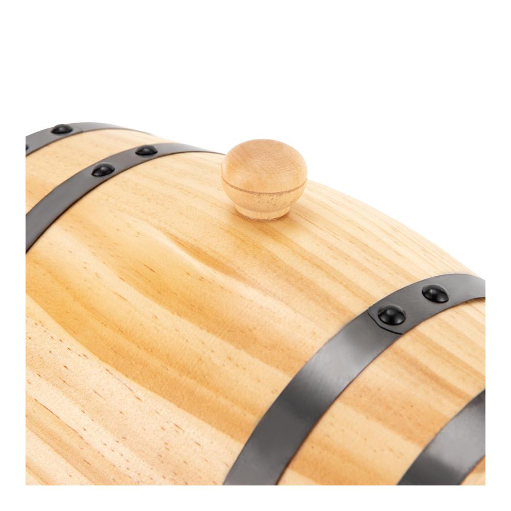 Entdecken Sie das Ultimative Cocktail-Sets 3L Weinfass & 0.8 Gal Holz Whiskey Fass mit Ständer Spund und Zapfhahn. Perfekte Cocktail Maker Maschine für die Reifung von Whiskey Cocktails Tequila Bier und Wein. Ideale Geschenke für Papa