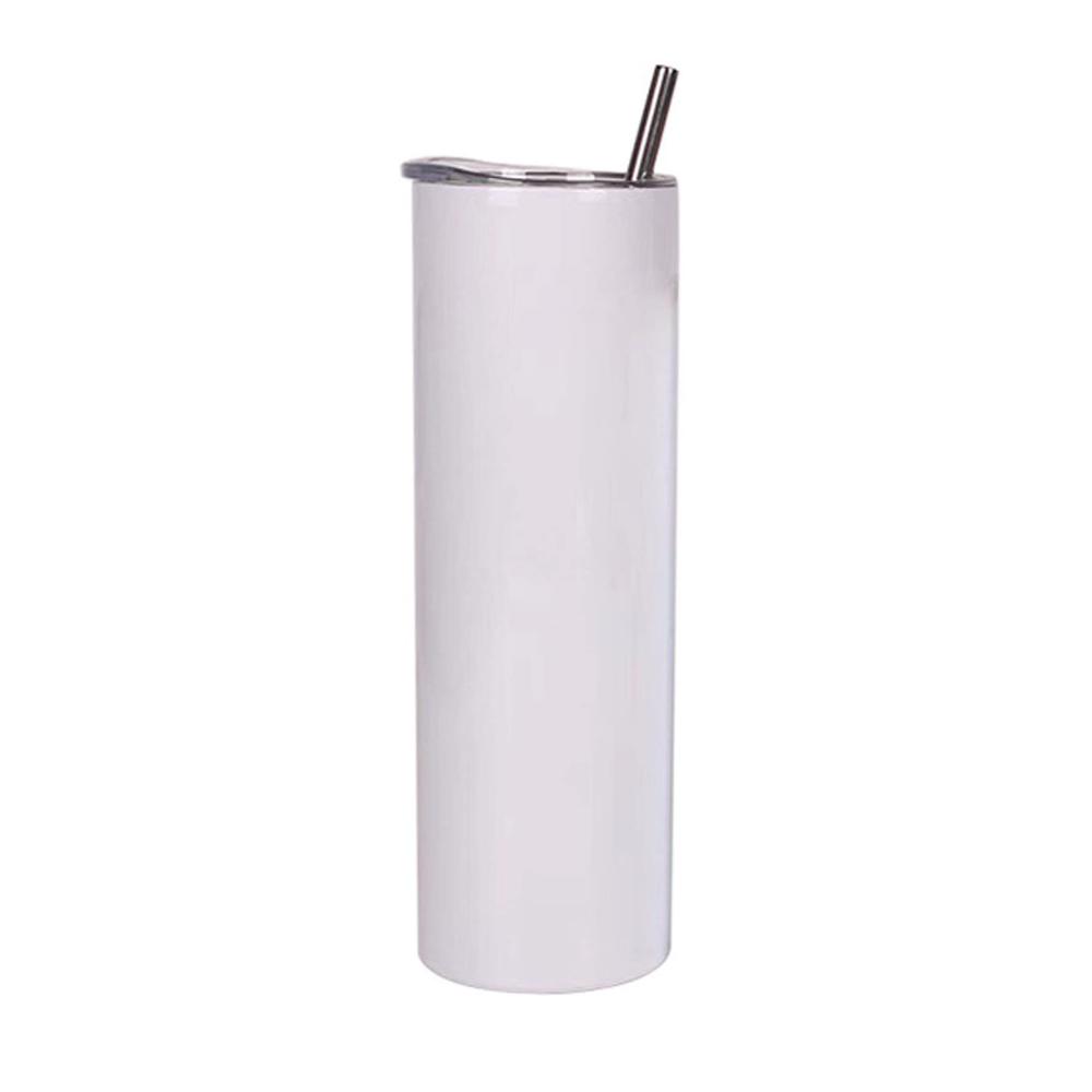 Doppelwandige Vakuumisolierung Edelstahl Tumbler Cup für Unterwegs - Perfekt für heiße und kalte Getränke - Mit Deckel und Strohhalm - Ideal für unterwegs und zu Hause - Spülmaschinenfest - Tassen & Becher