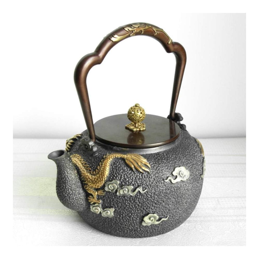 Entdecken Sie die Kunst des Teetrinkens mit unserer Teekanne Teekannen 43 9 Unzen/13 L. Authentisch langlebig und stilvoll für Zuhause Küche und Restaurant. Genießen Sie Tee mit unserer hochwertigen beschichtungsfreien Gusseisen Teekanne. Perfekt für Tee-L