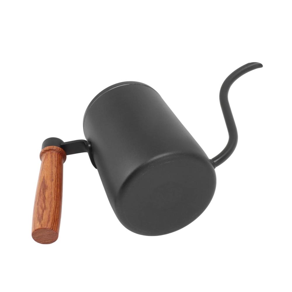 Genießen Sie perfekt gebrühten Kaffee - Edelstahl-Kaffeekessel mit Schwanenhalsauslauf für präzises Übergießen - Ideal für Kaffeemaschinen - 570 ml Kapazität