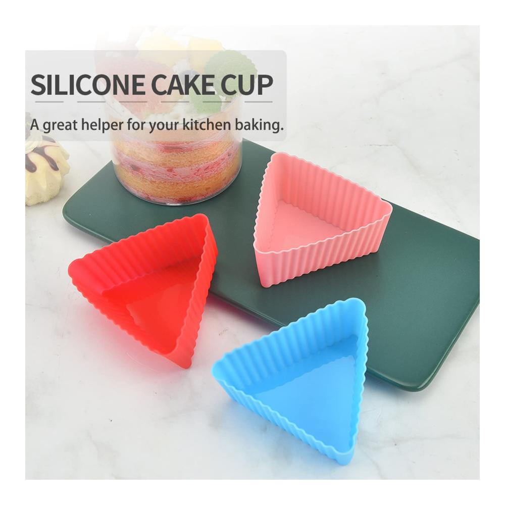 Backen Sie mit Stil! 18Pcs Silikon Cupcake Formen Set - Premium Cupcake Silikon Backbecher - Silikon Muffin Formen für Kuchen Cupcakes Pudding - Wiederverwendbare Backformen für ultimativen Backspaß