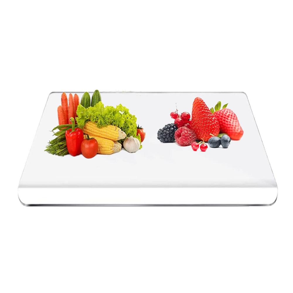 Entdecke die Vielseitigkeit Hackbretter für die moderne Küche! Acryl Schneidebretter - Klar & spülmaschinenfest. Perfekt für deine Küchenthe