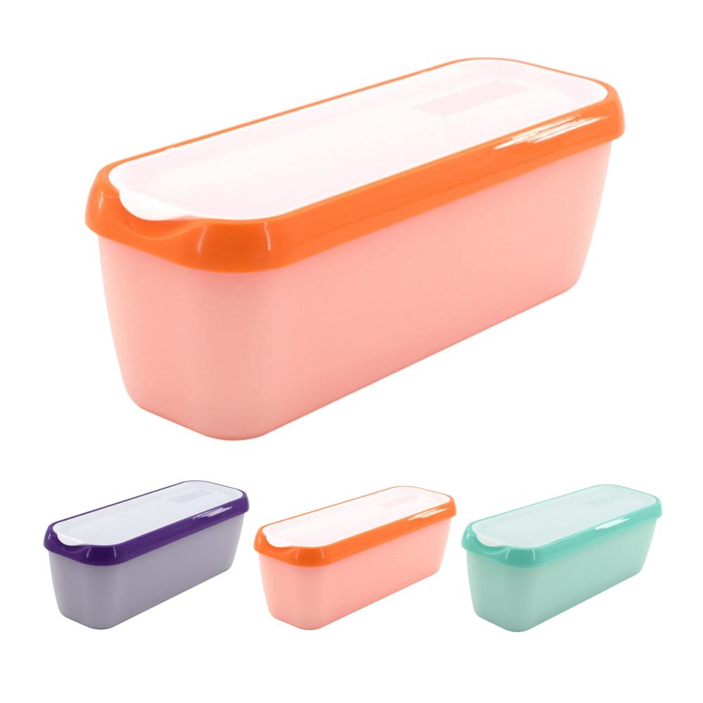 Organisieren Sie Ihre Küche mit Stil! 2er-Set Eiscreme-Vorratsdosen je 15 Quart mit Deckel. Perfekt für hausgemachte Leckereien. Rutschfeste isolierte Creami-Pint-Behälter für den Gefrierschrank