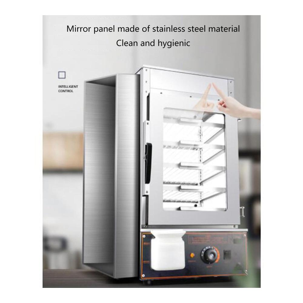 Entdecken Sie das Beste Elektrisches Stövchen & Speisewärmer - 1200W Leistung 5-Lagen Design für perfekte Brötchenwärme. Kommerzieller Dampfgarer mit breitem Temperaturbereich (30-110°C). Ideal für Buffet-Restaurants und Geschäfte. Verwöhnen Sie Ihre Gäste mit warmen Spe