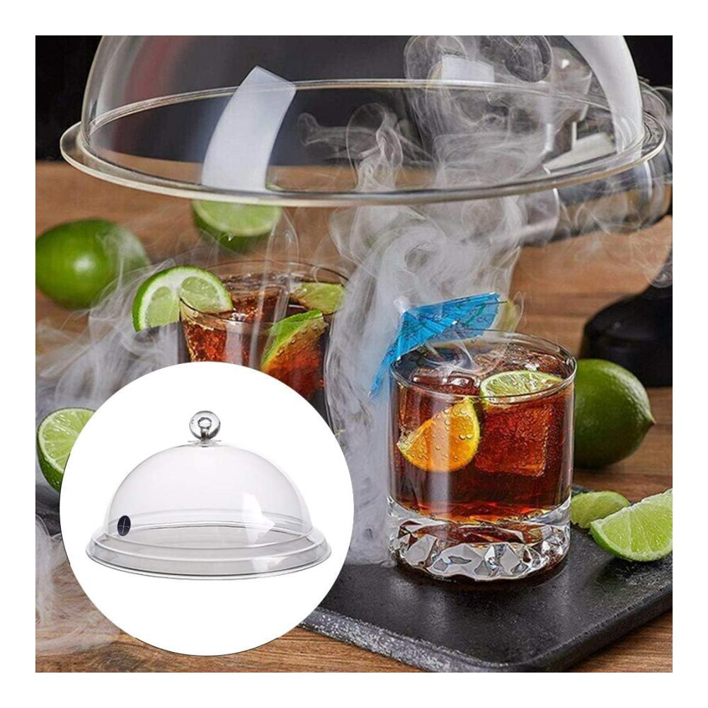 Deckel für XLTEAM Räucherkuppel Transparente Abdeckung zum Konservieren von Aromen - Perfektes Zubehör für Rauchen Sous Vide Grillen & mehr