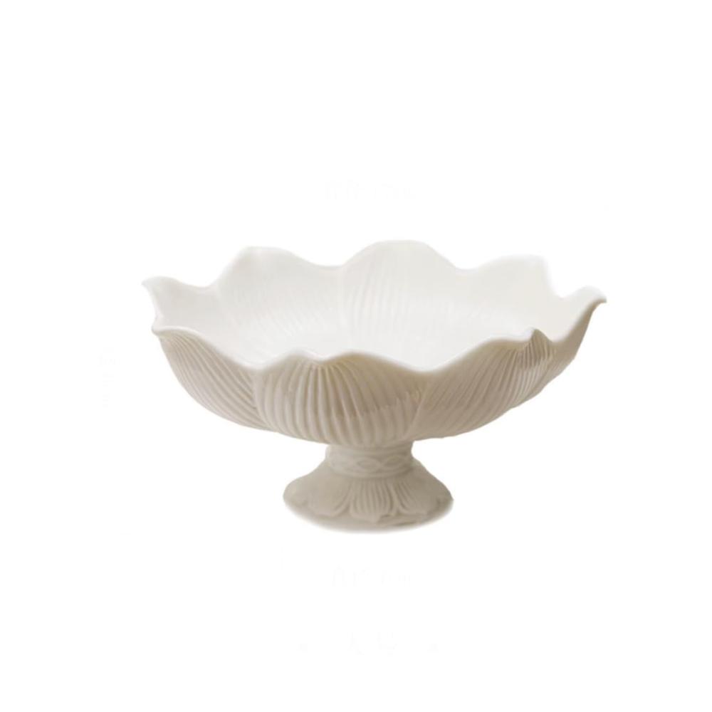 Exklusiver Buddha Obstteller 17 cm - Perfekte Dekoration für Zuhause und Buddha Halle - Handgefertigte Keramikschale mit Lotusmotiv - Ideales Geschenk für spirituelle Menschen - Obstschalen mit