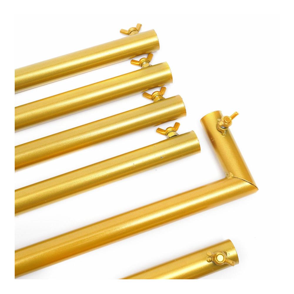 Romantischer Hochzeitstürbogen - Schmiedeeisen Dekoration für Zeremonie & Jubiläum - Metallbogen 6.5FT - Perfekt für Braut Geburtstagsfeier & mehr