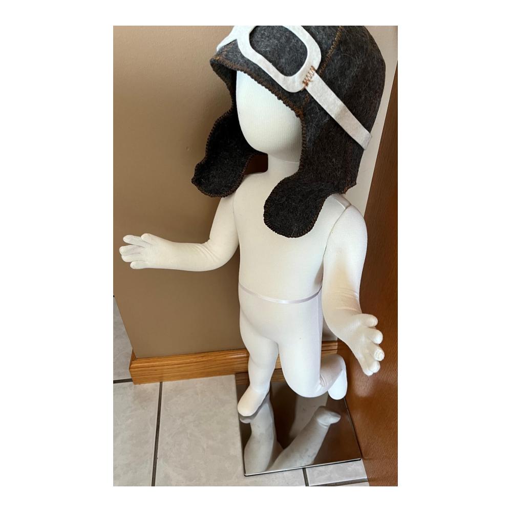 Holen Sie sich die ultimative Schneiderpuppe für Kinder! Flexibel beweglich und ideal für Modefans von 1-14 Jahren. Unisex-Schaufensterpuppe für Kleidung biegbare Gelenke inklusive