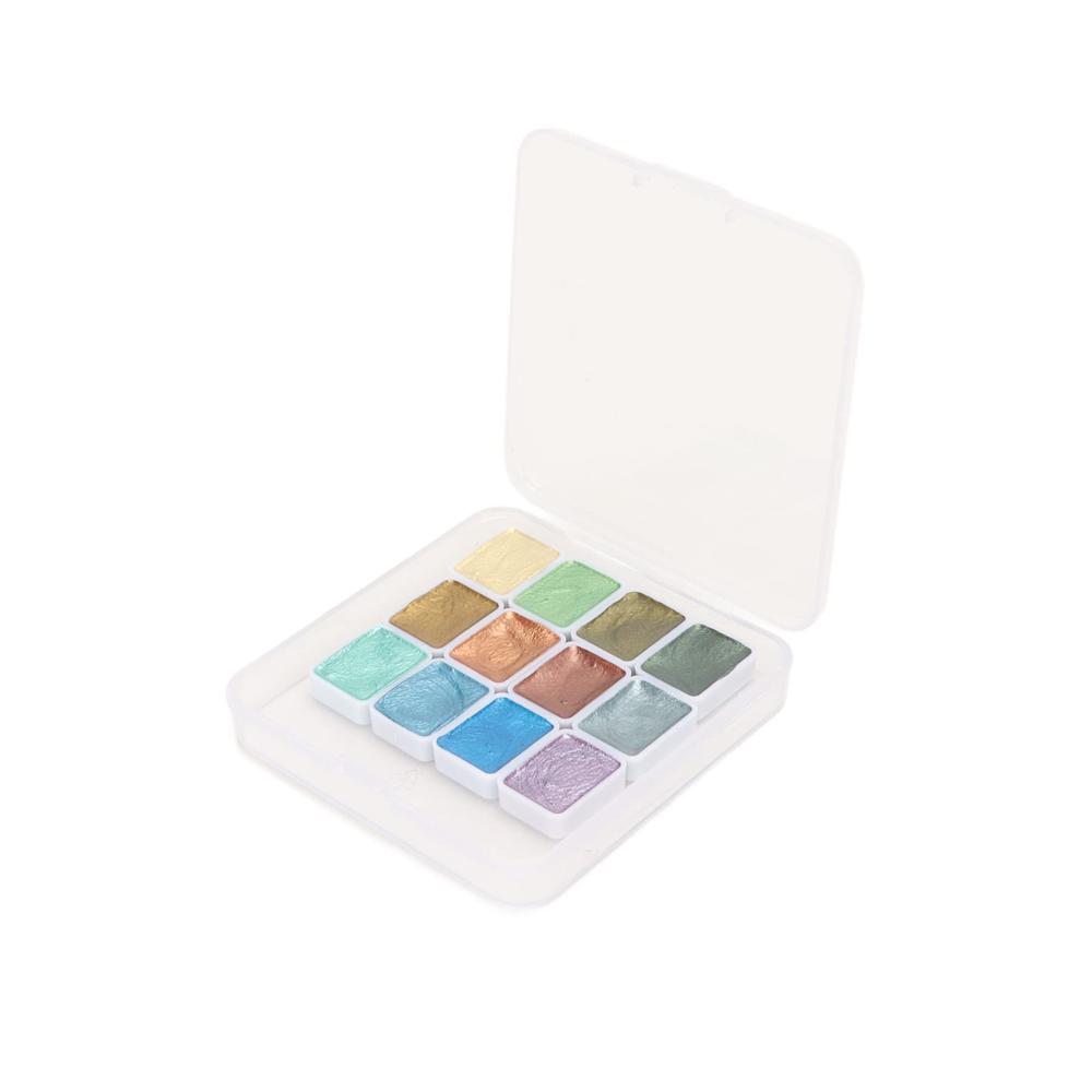 Entfalte deine Kreativität mit unserem Künstler-Aquarellfarben-Set! Umweltfreundlich glitzernd metallisch und solide. Mühelose Aufbewahrung tragbar und leicht. Perfekt für Kinder Erwachsene Anfänger und Künstler. Entdecke die Welt der Farben & Lacke
