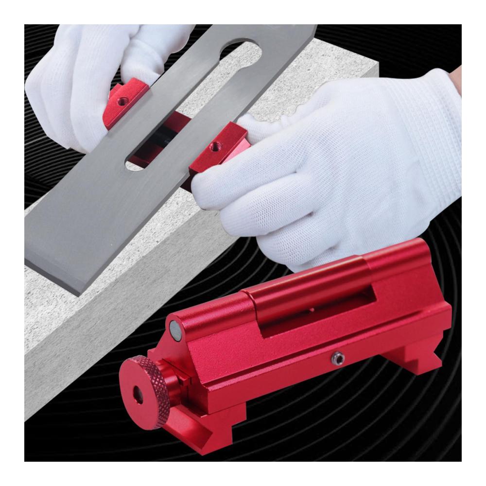Premium Wetzstahl für Präzisionsschärfe | Honführungswerkzeug aus Aluminiumlegierung | Multifunktional & einfach einstellbar | Ideal für Holzbearbeitungswerkzeuge