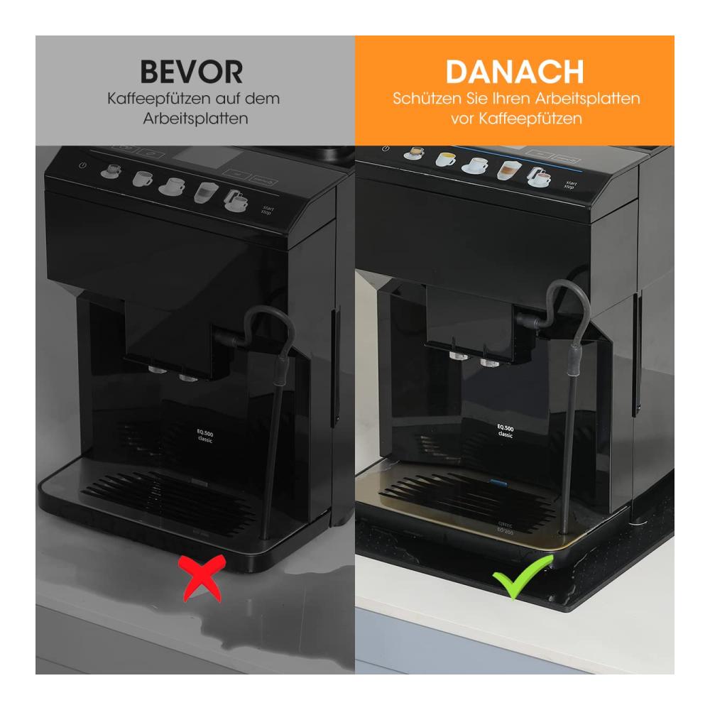 Schützen Sie Ihren Kaffeevollautomaten! AIEVE Silikonmatte für De Longhi Magnifica und Philips LatteGo. Verhindert Verschütten und Schäden. Perfektes Zubehör für Ihre Kaffe