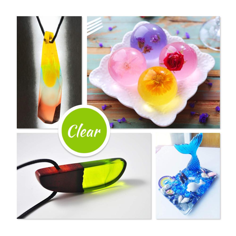 Brillante Farben für kreative Projekte - 24er Set flüssiger Epoxidharz Farbpigmente für Kunst Schmuck & DIY - UV-aktive Harzfarben für Becher Basteln & mehr - Hochwertige