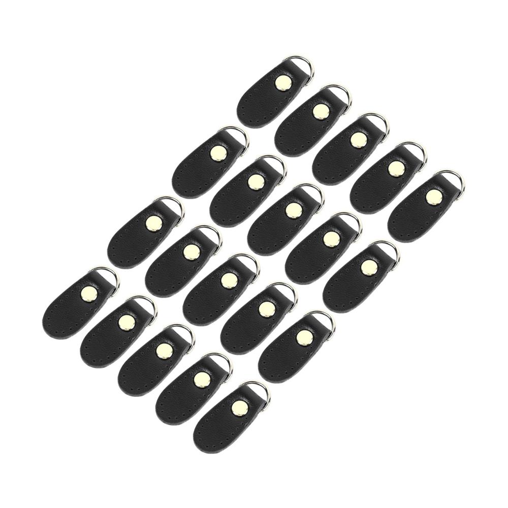 Effektiver Klebstoffentferner für Leder-D-Ringe | 20 Stück DIY-Handtaschen-Zubehör | Entfernt mühelos Kleberückstände | Für perfekte Lederprojekte und Handtaschenherstellung | Präzises Arbeiten ohne Beschädigung (Schwarz