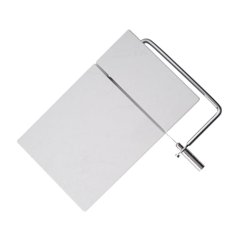 Premium Käsemesser Set - Käsehobel mit Marmorplatte & 5 Ersatzdrähten - Hochwertiger Käseschneider für Küchenprofis - Langlebiges Küchenwerkzeug für perfekte Käseschnitte