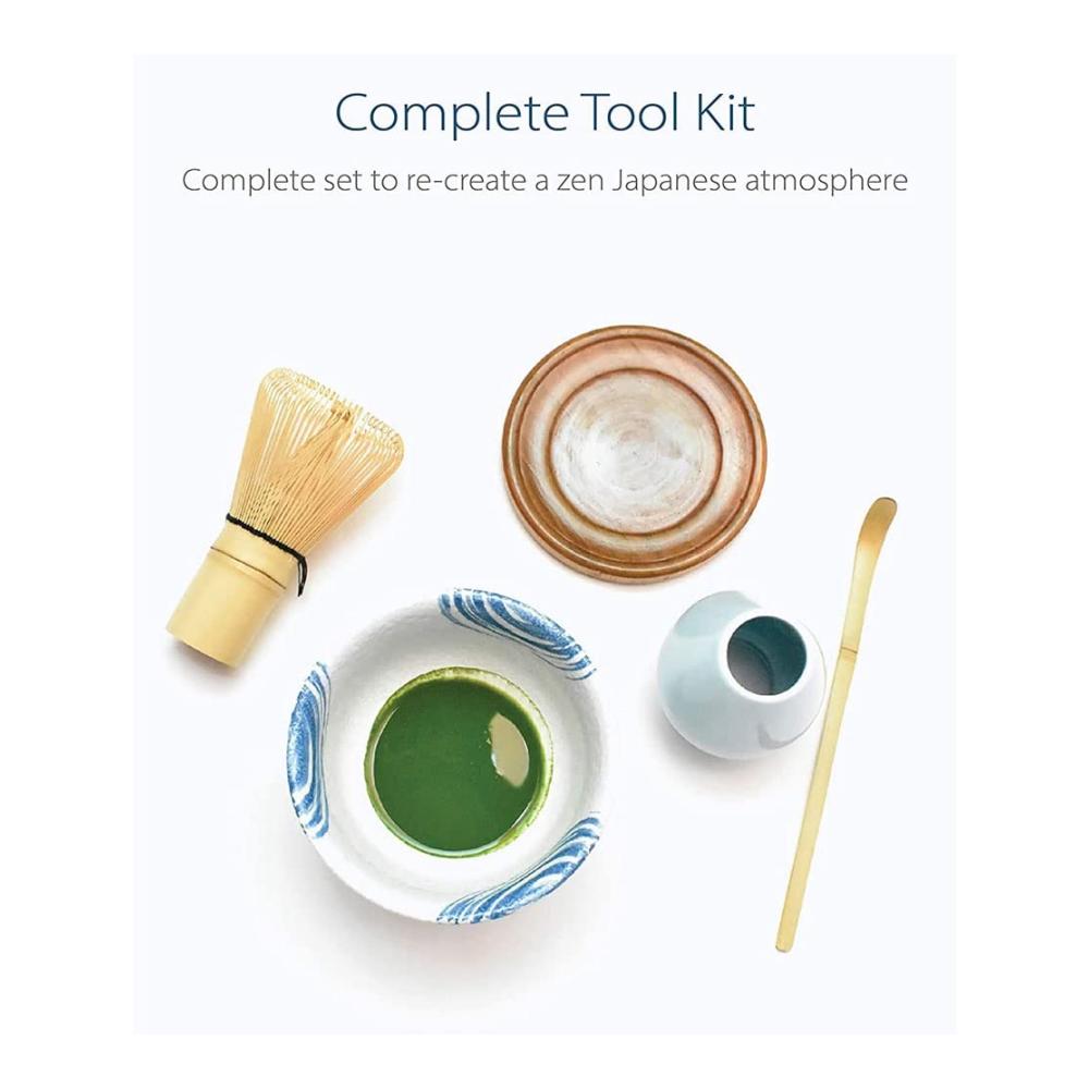 Entdecken Sie die Kunst des Matcha mit unserem Matchabesen-Set Bambus-Chasen Tee-Set und traditioneller Halter für ein authentisches Erlebnis