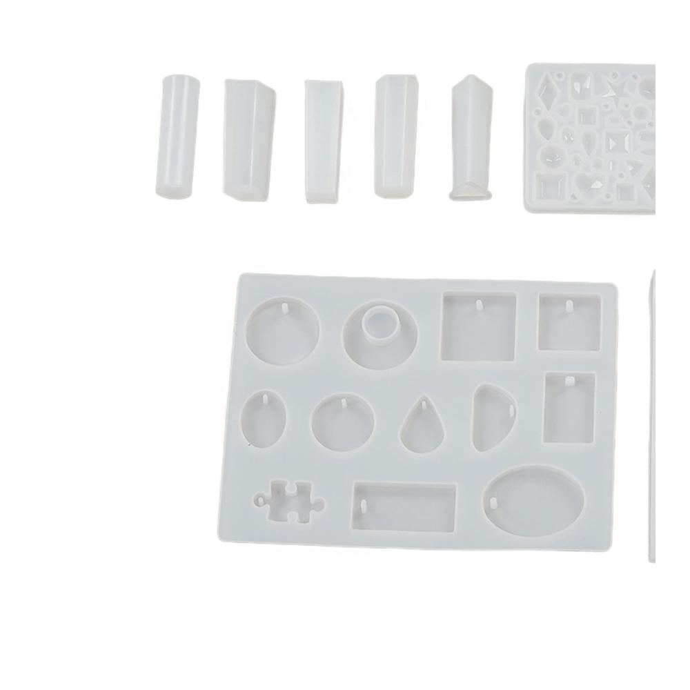 Premium Gießöfen Set für DIY-Schmuckherstellung | Glattere Oberfläche & Wiederverwendbare Silikonformen | Ideal für Kunstschmuck-Anhänger | Leicht zu handhaben & langlebig