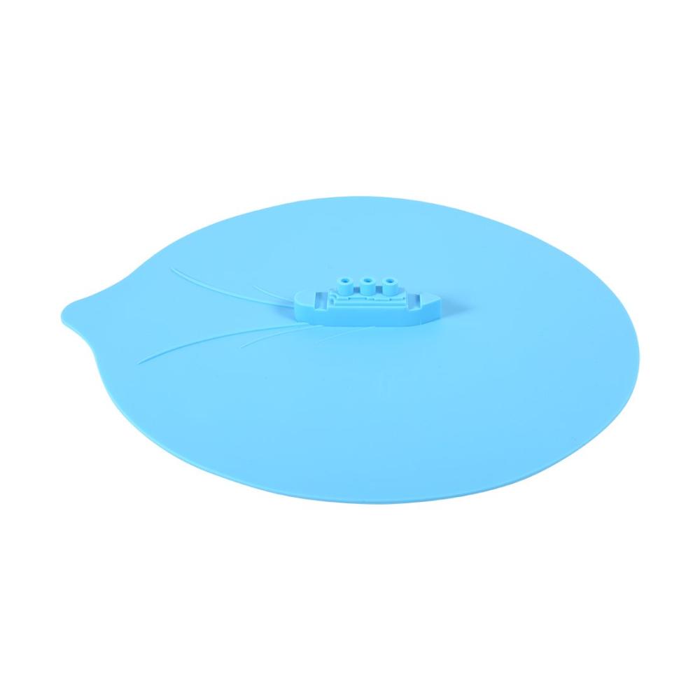 Entdecken Sie die Vielseitigkeit Silikondeckel Set - 3er Pack Dichtungsabdeckungen im Dampfschiff-Design für Topf Becher und mehr - Küchenhelfer in Blau