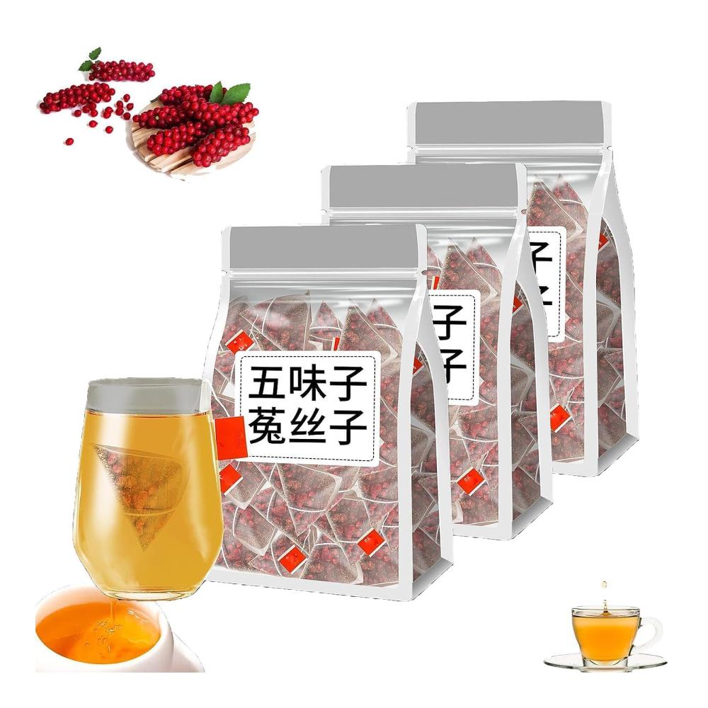Einzelne Teekannen Männer Essentials Goji-Beeren- Schisandra- Klebedorn- Wolfbeeren- und chinesischer Nierengesundheitstee (60 Stück - 3 Beutel