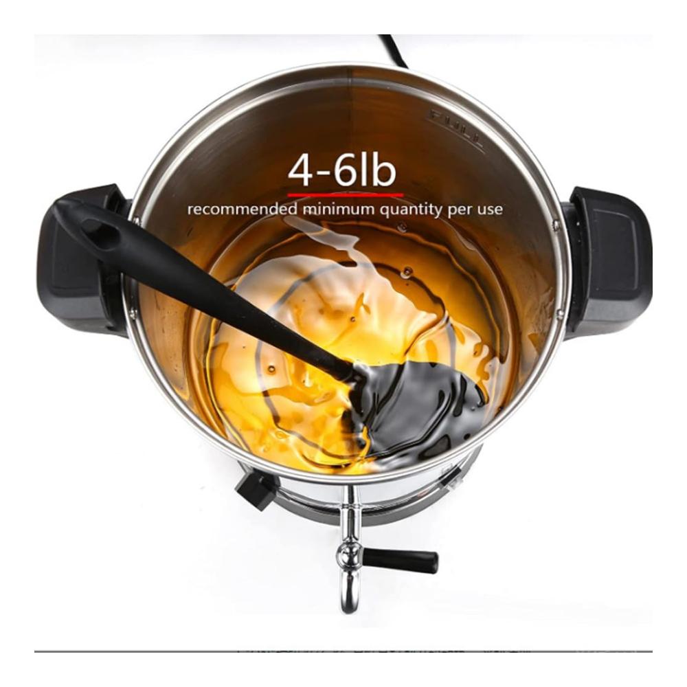 Elektrischer Kerzenwachs-Schmelztiegel 12 l | Temperaturkontrolle 86-230 °F | DIY-Kerzenmacher-Set & Zubehör für Erwachsene & Kinder | Ideal für Anfänger