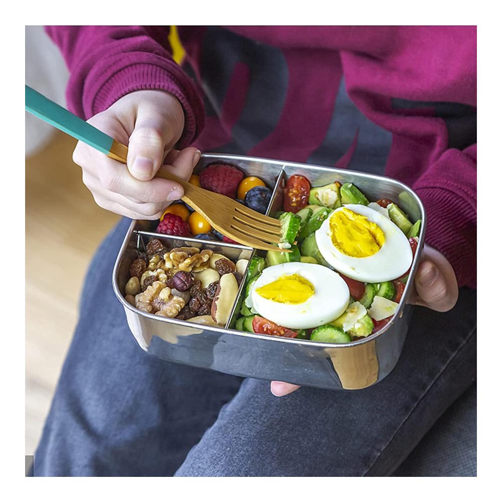 Personalisierte Gravierte Edelstahl Lunchbox Name Lunchbox Bento Box (sty1) - Hochwertige Lunch-Boxen mit individueller Gravur für stilvolles Mittagessen unterwegs - Ideal für Schule Arbeit und Picknicks - Hält Speisen frisch und sicher - Praktisches Geschenk