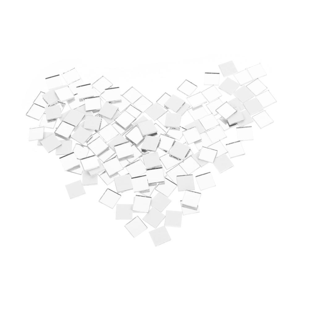 Entdecken Sie die Magie des Mosaiks! 300 Mosaik-Patch Spiegelmosaikfliesen-Set für kreative Bastelprojekte - Glasstücke Kristallmurmeln & mehr inklusive. Perfekt zum Basteln