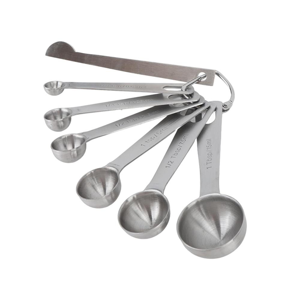 Premium Edelstahl Messlöffelsets – 12-teiliges Kochzubehör für präzises Backen und Kochen. Robuste Messbecher und Löffel für Flüssigkeiten und Feststoffe. Ein Muss für die perfekte Küchenorganisation