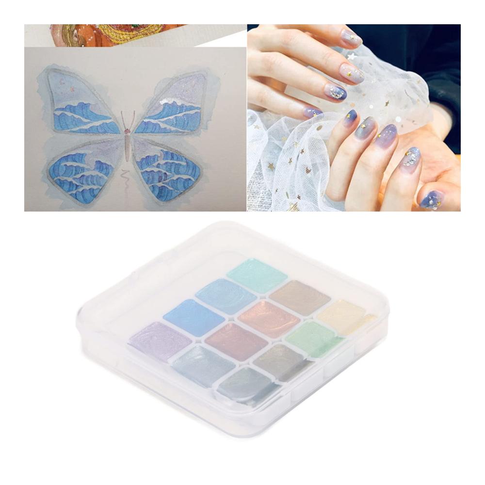 Entfalte deine Kreativität mit unserem Künstler-Aquarellfarben-Set! Umweltfreundlich glitzernd metallisch und solide. Mühelose Aufbewahrung tragbar und leicht. Perfekt für Kinder Erwachsene Anfänger und Künstler. Entdecke die Welt der Farben & Lacke