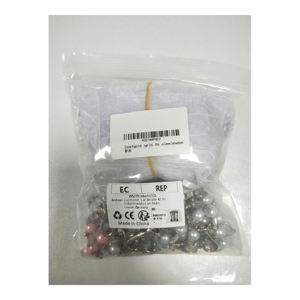 30 Stück Engel Anhänger Schlüsselanhänger - Perfekte Gastgeschenke für Kommunion Hochzeit & Taufe. Schutzengel Gastgeschenk für Mädchen mit Organza Säckchen und weißem Liebesetikett. Erleben Sie himmlische Freude bei Ihrer Feier