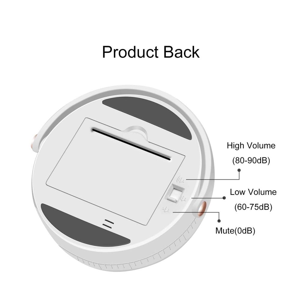 Eieruhren Digitaler Küchentimer mit großem LED-Bildschirm Magnet-Halterung & einstellbarer Lautstärke/Helligkeit. Perfekt für Backen & Training
