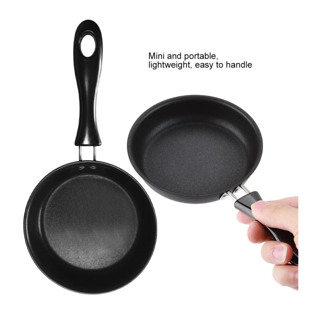 Entfalten Sie Ihre Kochkünste mit unserer Mini-Bratpfanne für ein Ei! Tragbare Eleganz für pochierte Eier und mehr. Perfekt für den Haushalt passt auf kleine Gasherde und Induktionsherde. Bereichern