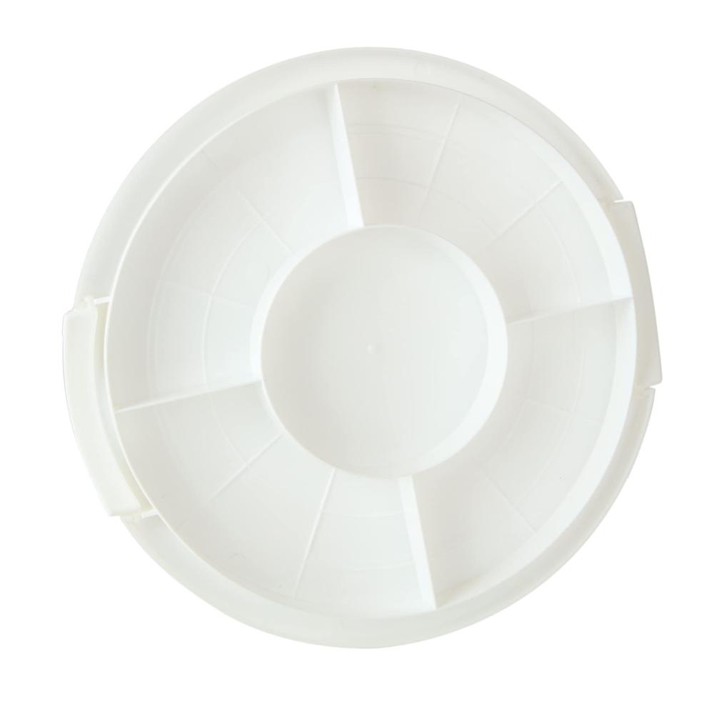 Luftdichter Kuchenbehälter für unterwegs – Plastik Tortenbox mit Griff & Deckel – Großer Lebensmitteltransport für Kuchen Kekse & mehr – 30x26x18cm