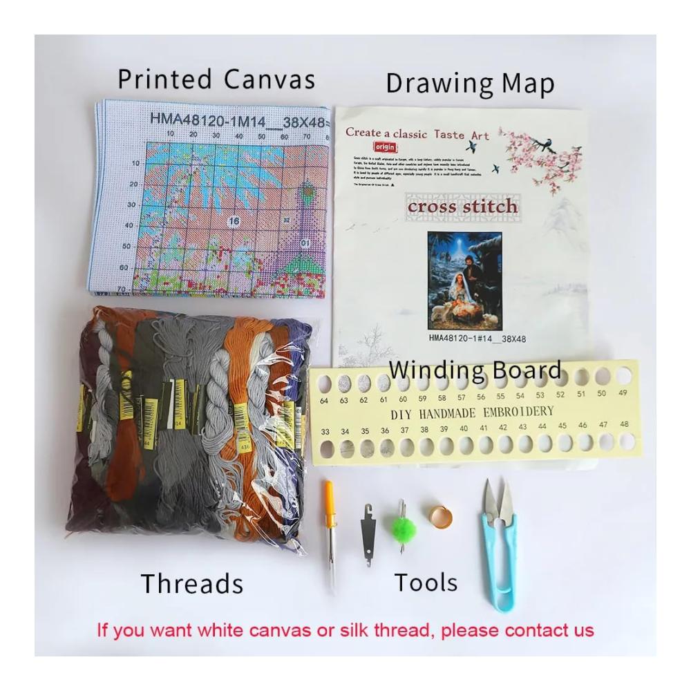 Entdecken Sie kreative Kunst Zählbare Sets Kreuzstich Stickpackungen - Vorgedruckt Ocean Beach Rose Design - Stempeltechnik - Komplettes 30 * 40cm Stickset - Ideales DIY-Geschenk für Anfänger - Umfassendes Sortiment für einzigartige Stickereiprojekte