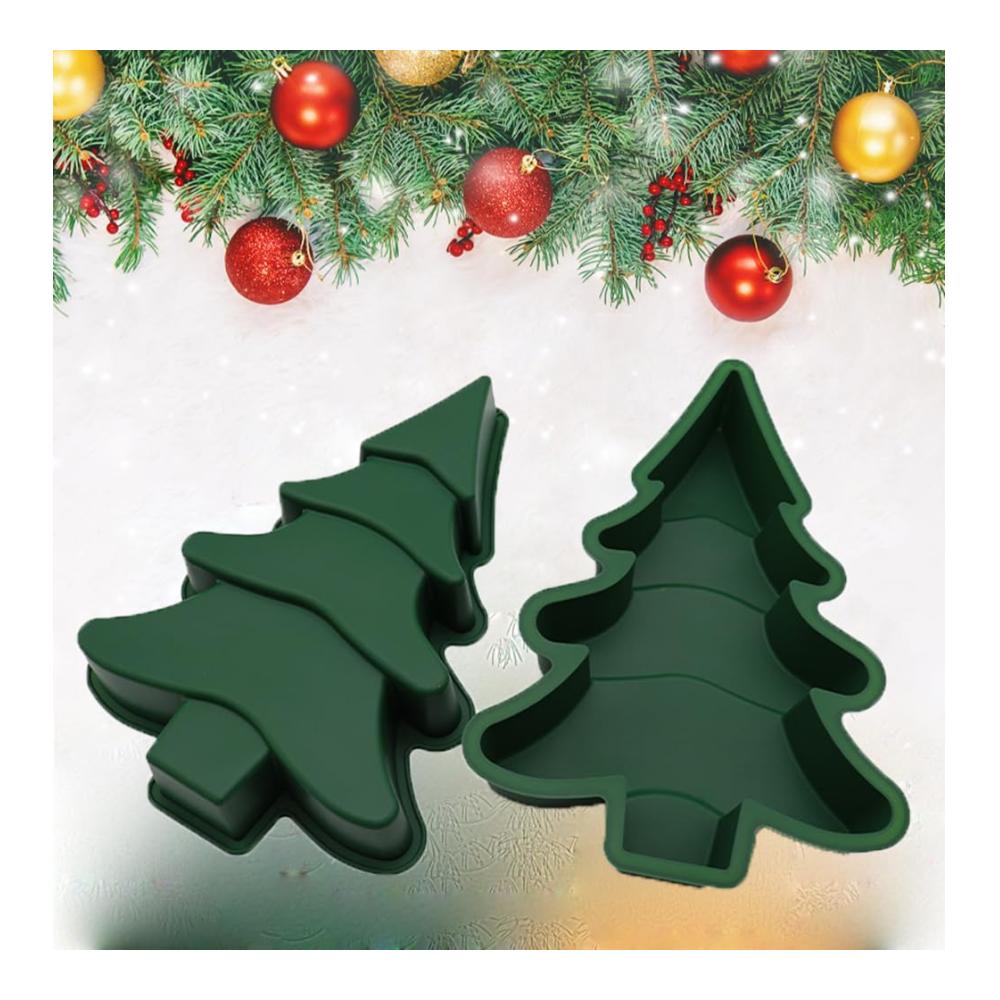Backen Sie festliche Köstlichkeiten mit diesen hochwertigen Muffinbackformen – Weihnachtsbaum-Kuchenformen für leckere Muffins Kekse