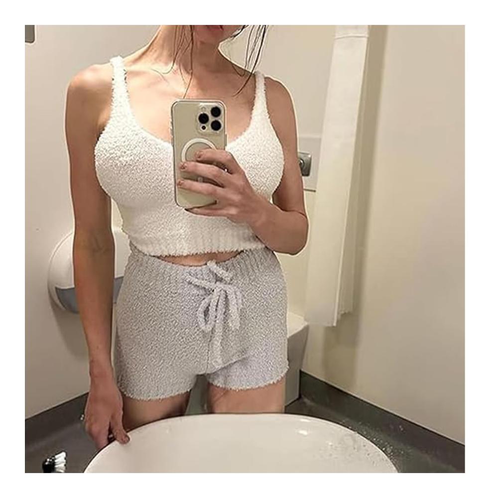 Erweitertes Fotoalbenzubehör Hochwertiges Knit Set - 3-teiliges gemütliches Damen-Set | Warm kuschelig & sexy | Perfekt für gemütliche Nächte und stilvolle Tage