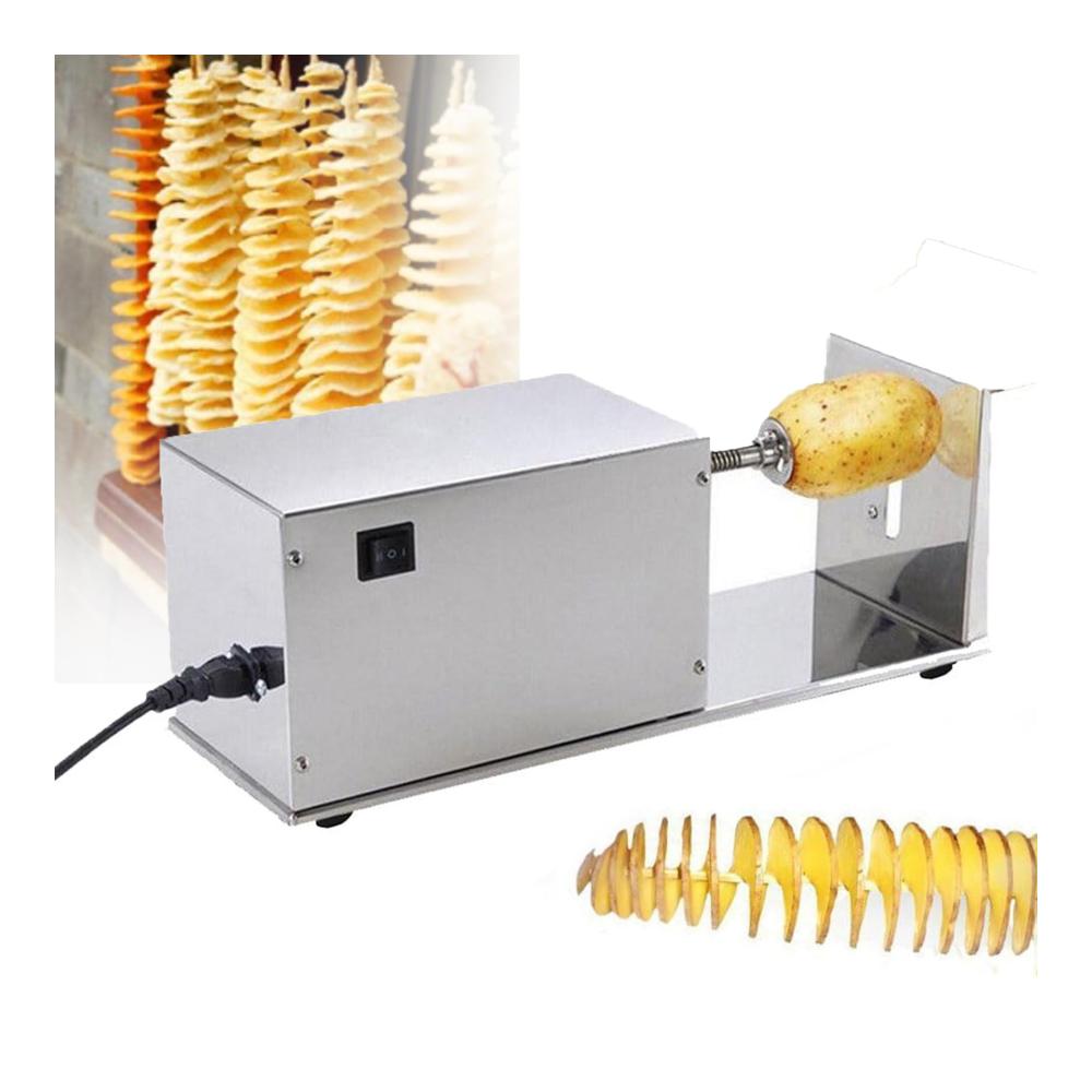 Entdecken Sie die Vielseitigkeit Elektrischer Tornado-Kartoffelschneider für perfekte Spiralen aus Kartoffeln Obst Gurken und mehr. Ideal für Tornado-Chips Kartoffeltürme und kreative Gemüsesnacks. Effizient und einfach – die ultimative Küchenmaschine