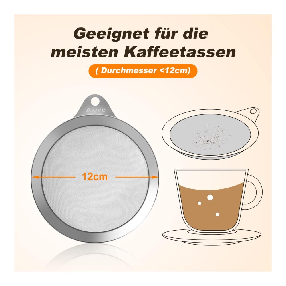 Entdecken Sie den perfekten Kaffeegenuss AIEVE Spritzschutz für Kaffeevollautomaten – 2er Set kompatibel mit Philips 2200 Serie DeLonghi Magnifica und mehr. Verabschieden Sie sich von lästigen Kaffeespritz