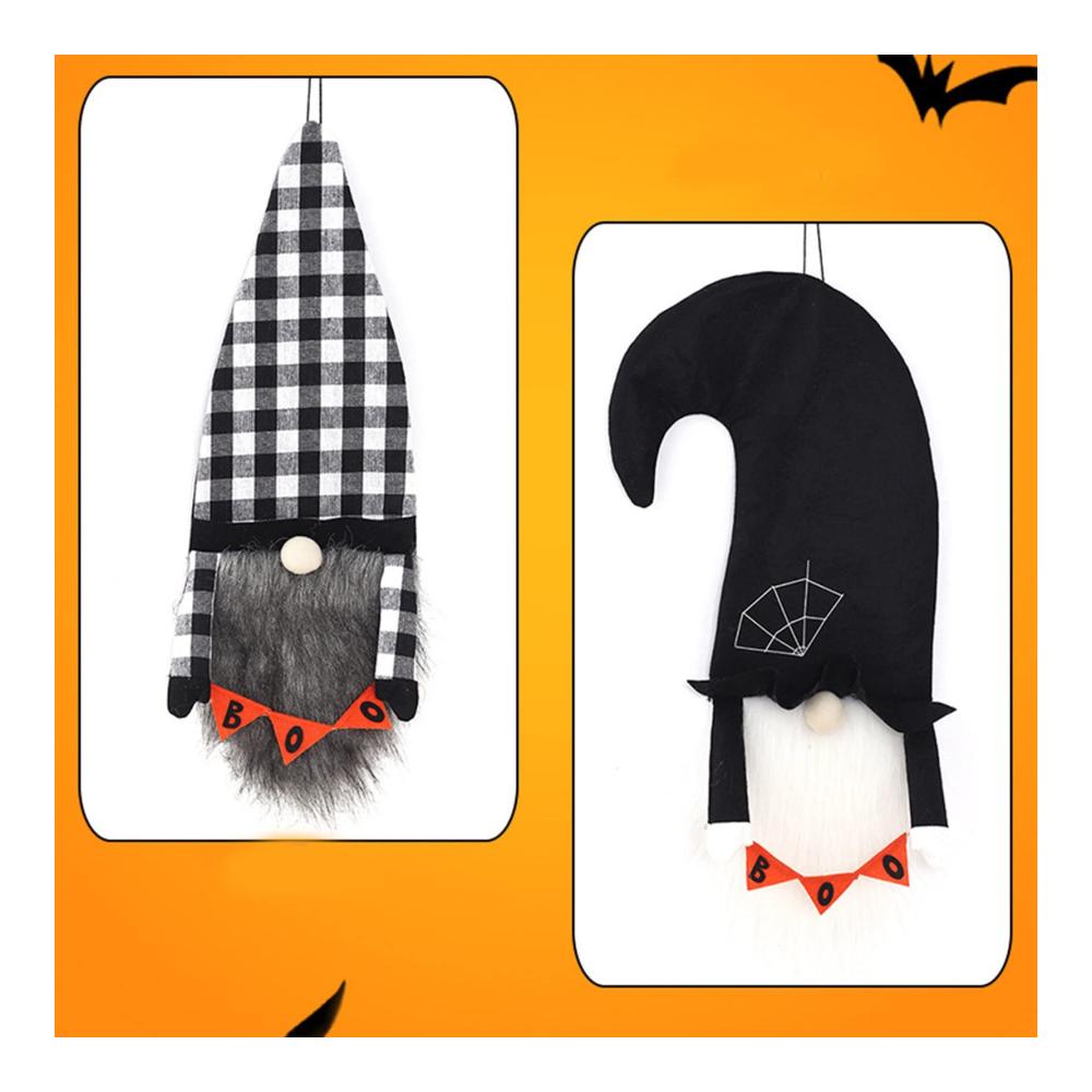 Halloween Zwerg Plüsch Puppe - Bezaubernde handgefertigte Herbstdekoration mit gesichtslosem Design - Perfektes Geschenk für festliche Stimmung und charmante Heimdekorationen - Einzigartige Puppenornamente für das