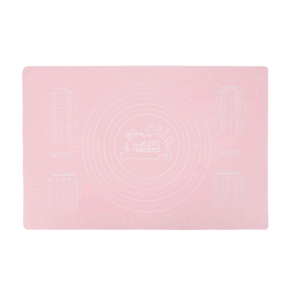 Selbstheilende 23 62 x 15 75 Zoll Silikon-Backmatte - Extra große Teigmatte mit Skala für perfektes Gebäck - Hitzebeständige Küchenunterlage für müheloses Backen